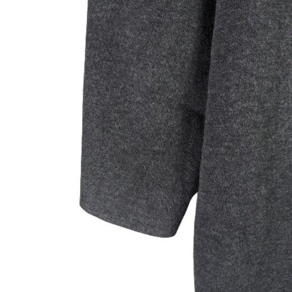 LANE BRYANT SIZE 14/16 BLACK W/ RED MERRY GRAPHIC SWEATER DRESS - Picture 9 of 13